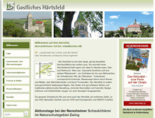 Tablet Screenshot of haertsfeld.de